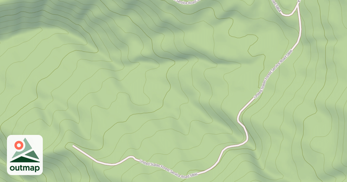 Map of USFS National Forest System Roads {FC94D2F8-80DF-4820-AFDC-D8D12016750D}