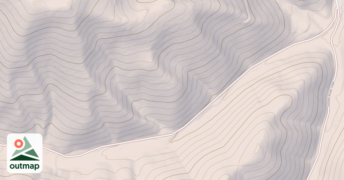 Map of USFS National Forest System Roads {2E9D735C-630C-4BAE-B298-EC60DBD301D8}