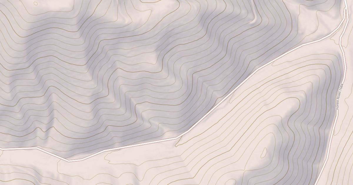 Map preview of USFS National Forest System Roads {2E9D735C-630C-4BAE-B298-EC60DBD301D8}