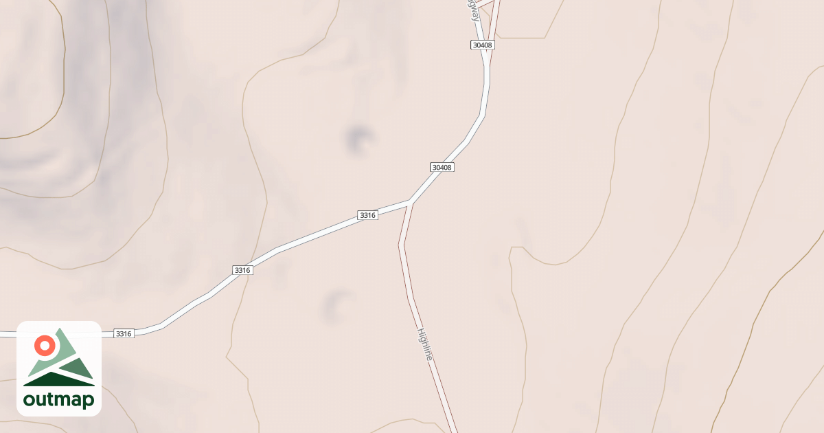 Map of Highline