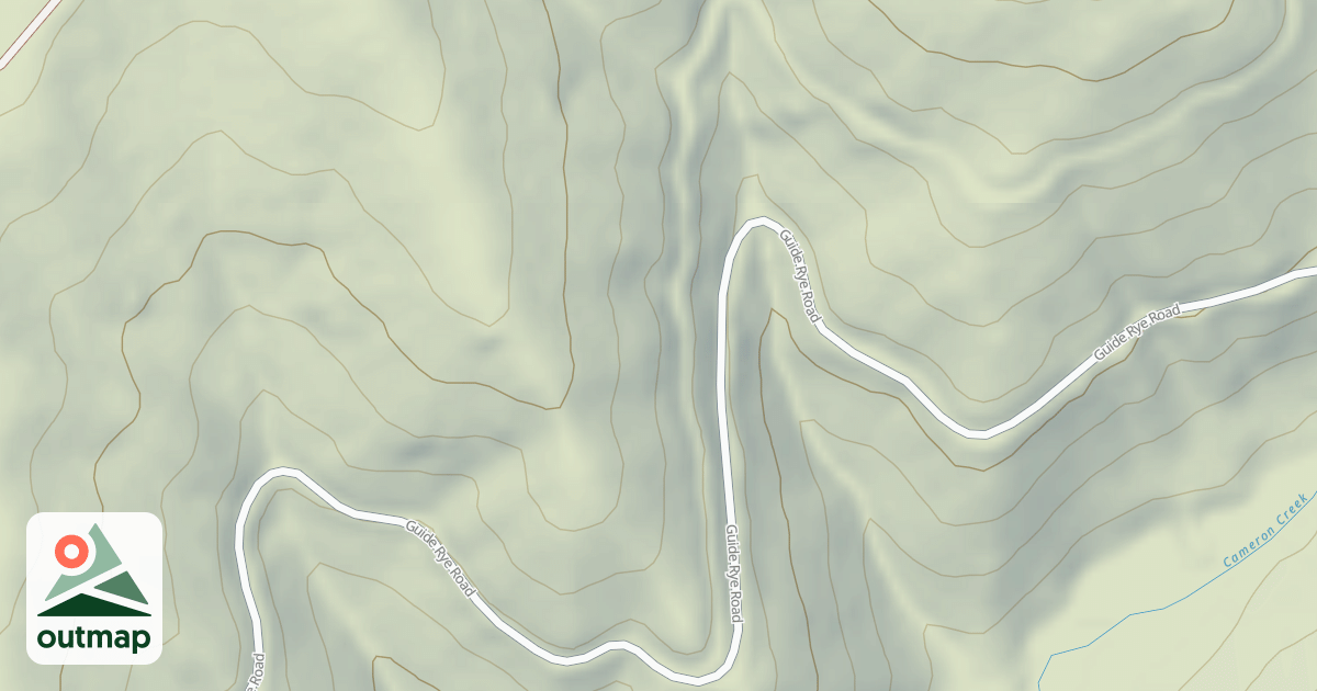 Map of (FDR) CAMERON CREEK