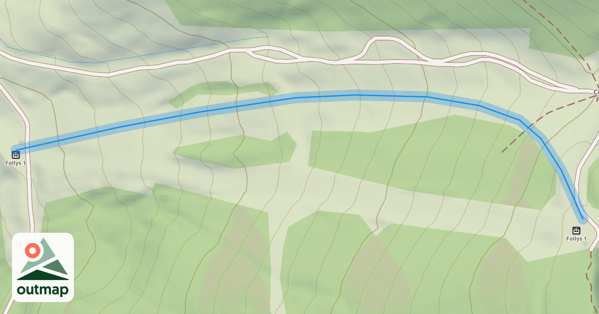 Map of La Savine
