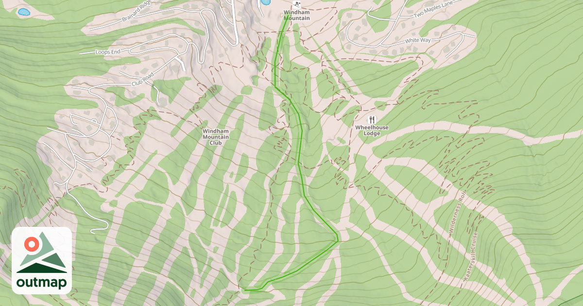 Map of Lower Wraparound
