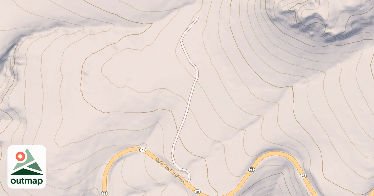 Map of USFS National Forest System Roads {FB968281-B42F-41AC-B0BD-C6C7657CEB70}