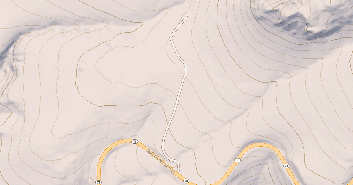 Map preview of USFS National Forest System Roads {FB968281-B42F-41AC-B0BD-C6C7657CEB70}