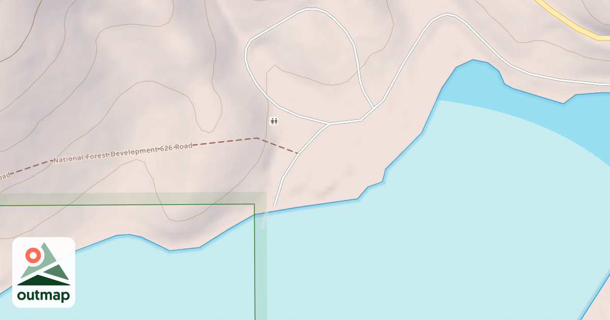Map of SAGEHEN BOAT RAMP