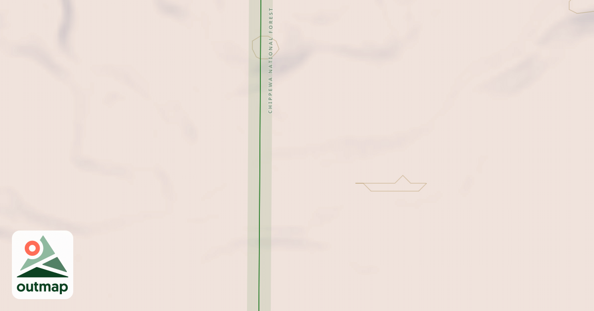 Map of FR 3304 SPUR B