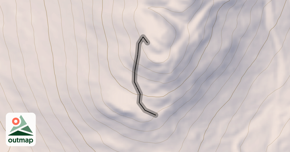 Map of Upper Maple Slalom