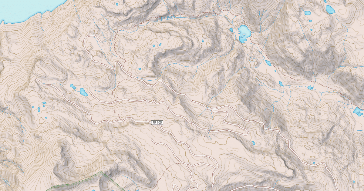 Map preview of SADDLE CREEK