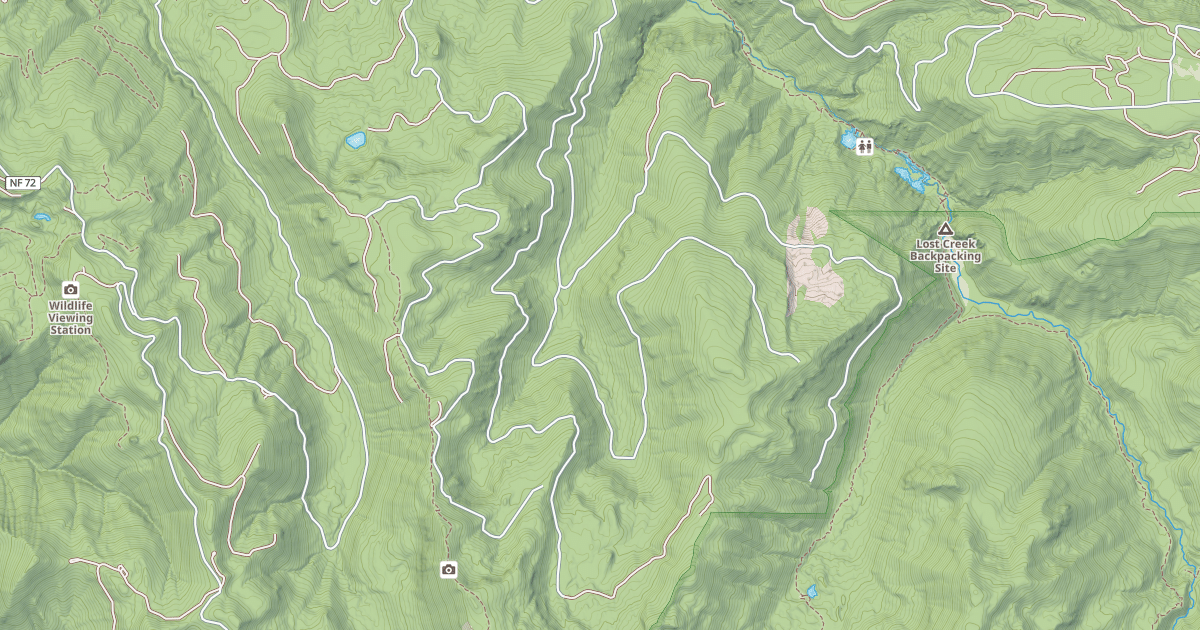 Map preview of GEORGE CREEK