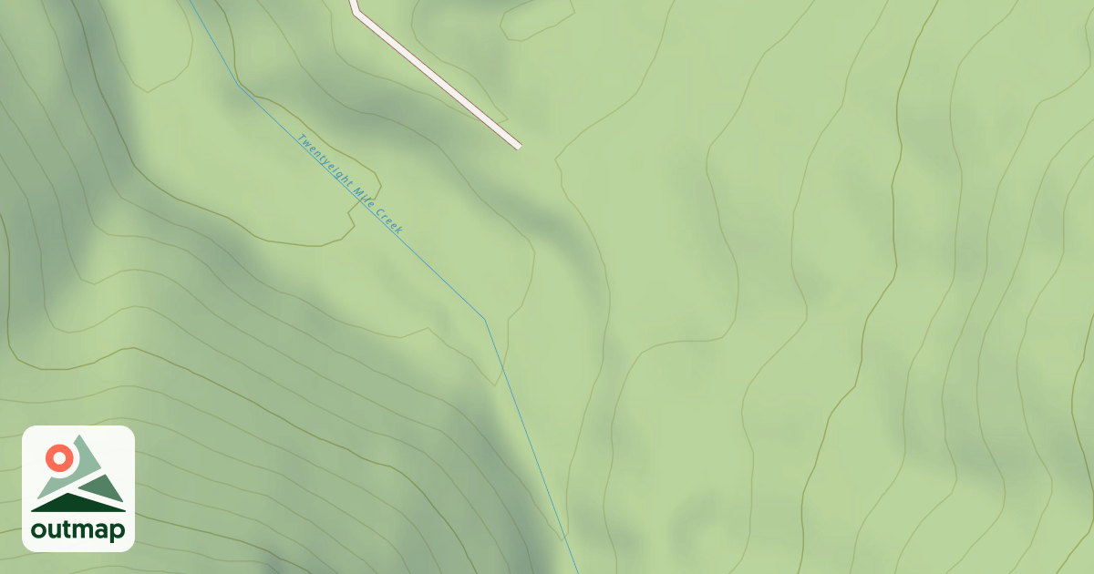 Map of USFS Motor Vehicle Use Map Roads {030132A3-43C8-4D0A-9DC0-CAD91822E83B}