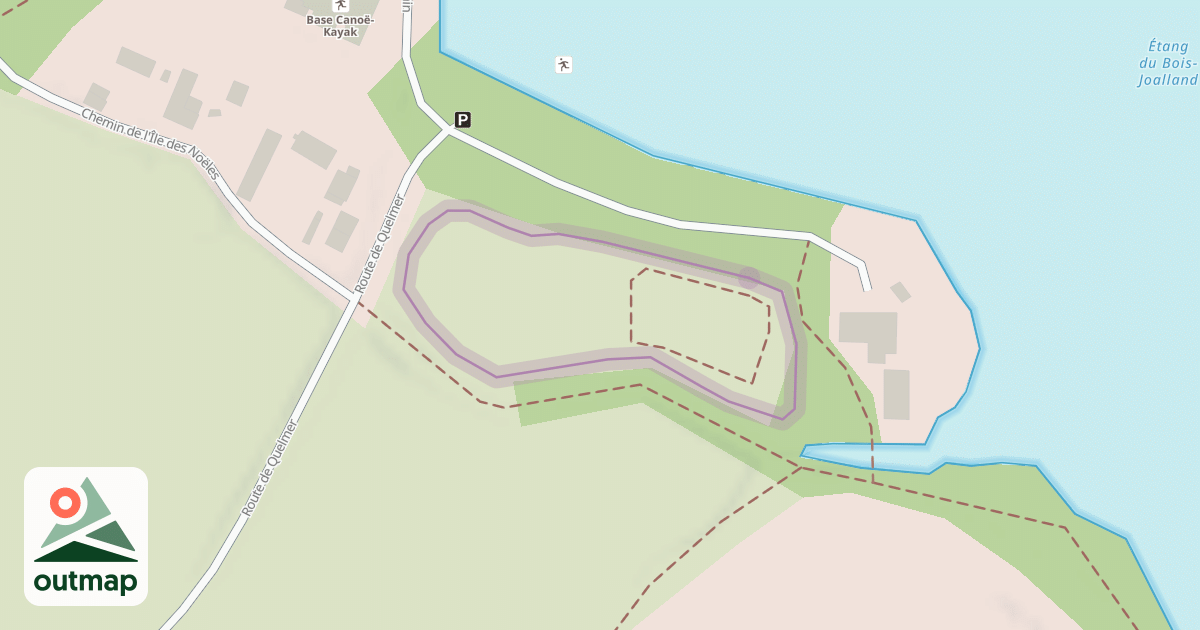Map of Circuit VTT du Bois Joalland