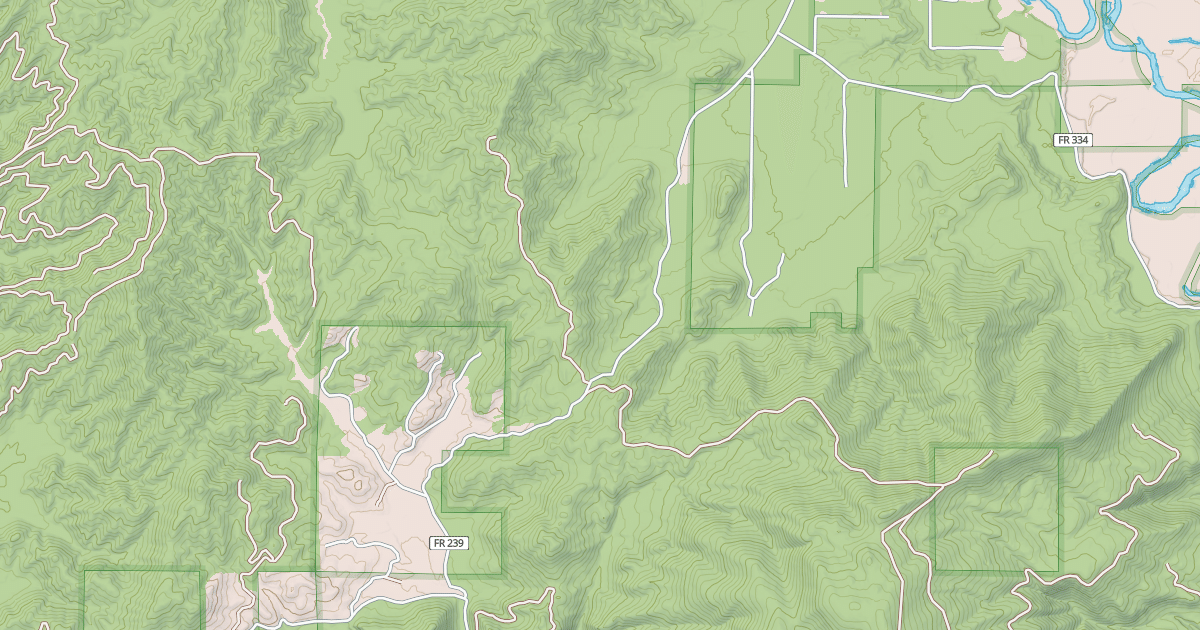 Map preview of COTTONWOOD