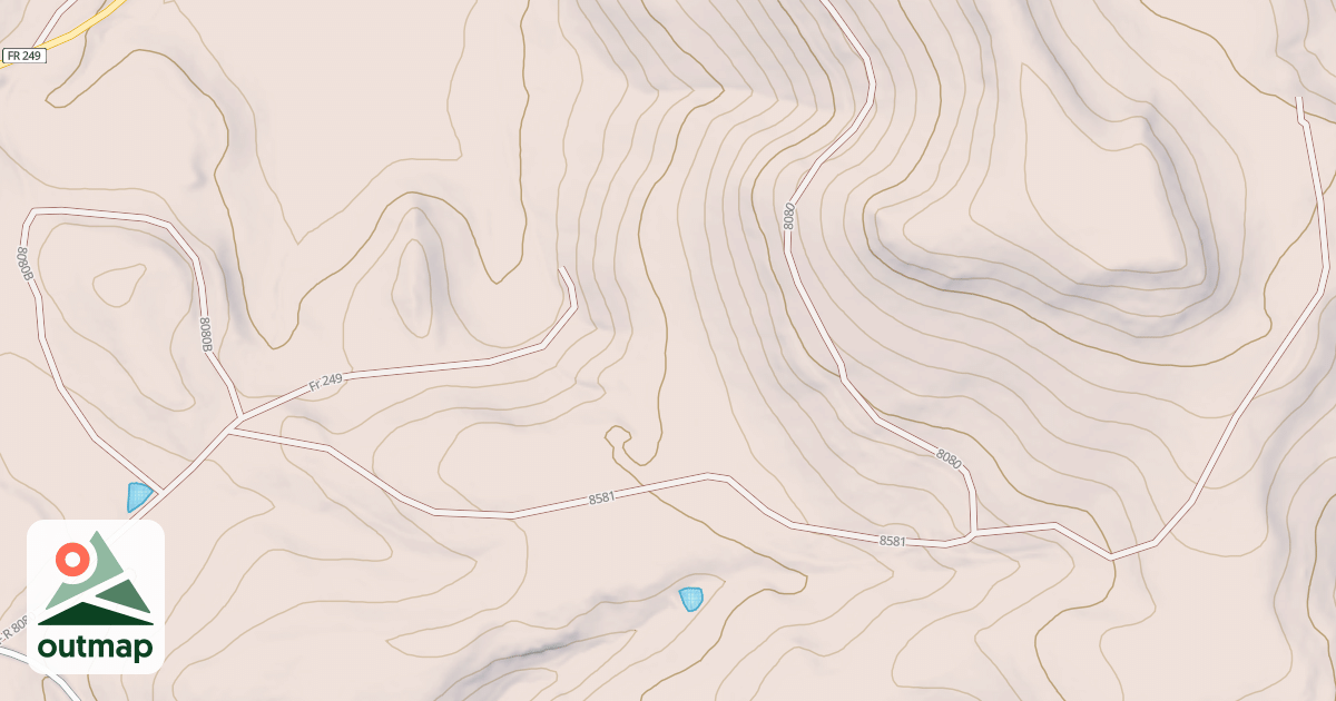 Map of COYOTE TS