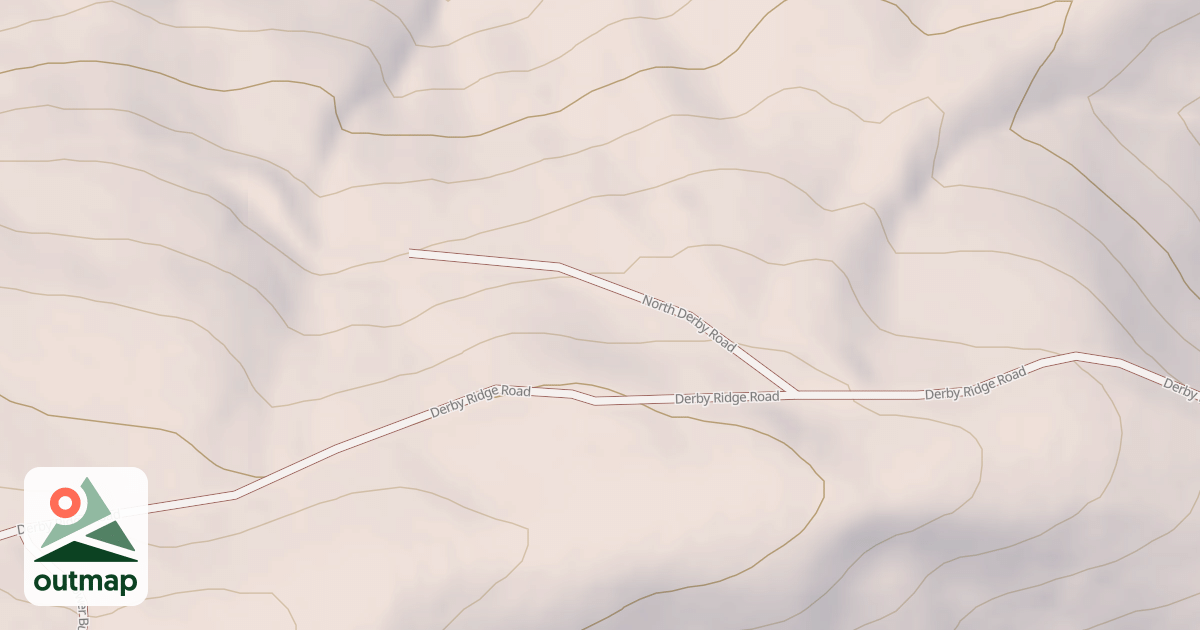 Map of NORTH DERBY