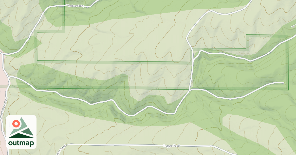 Map of (FDR) PASTURE DRAW