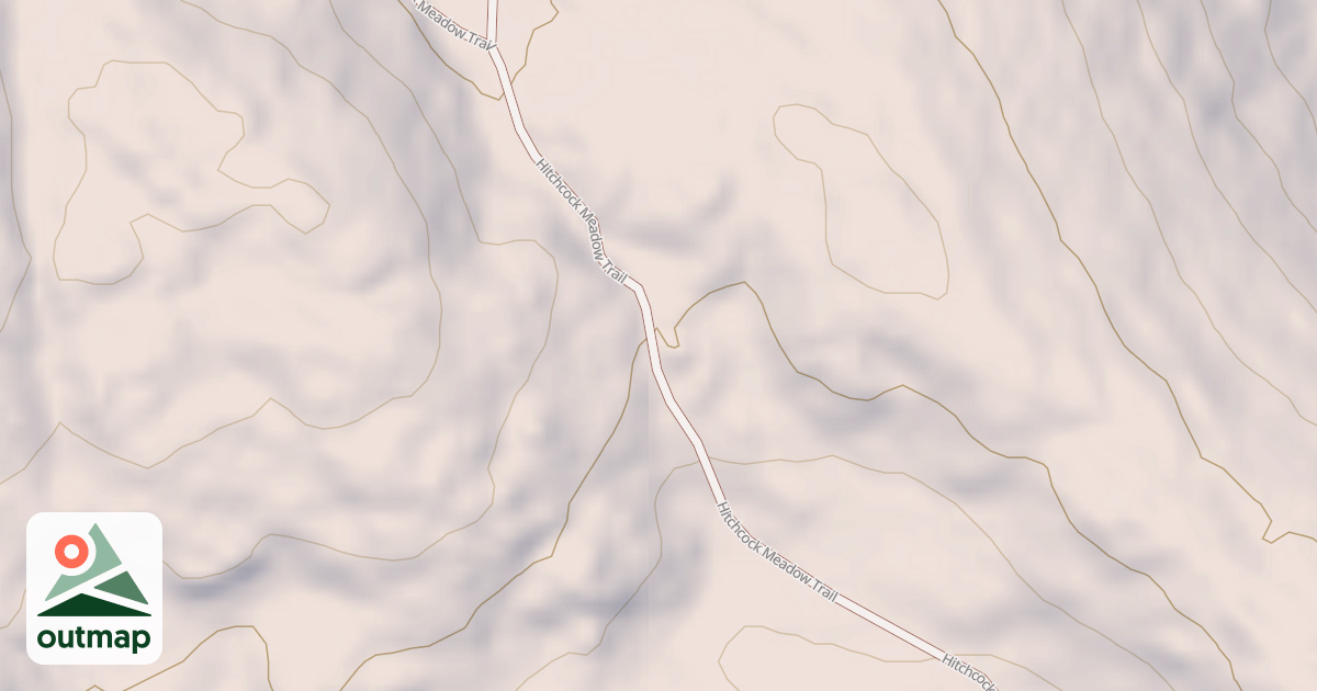 Map of Hitchcock Meadow Trail