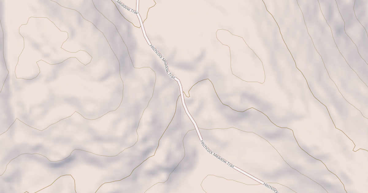 Map preview of Hitchcock Meadow Trail