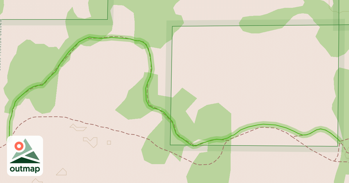 Map of Florida / Tricycle Trail