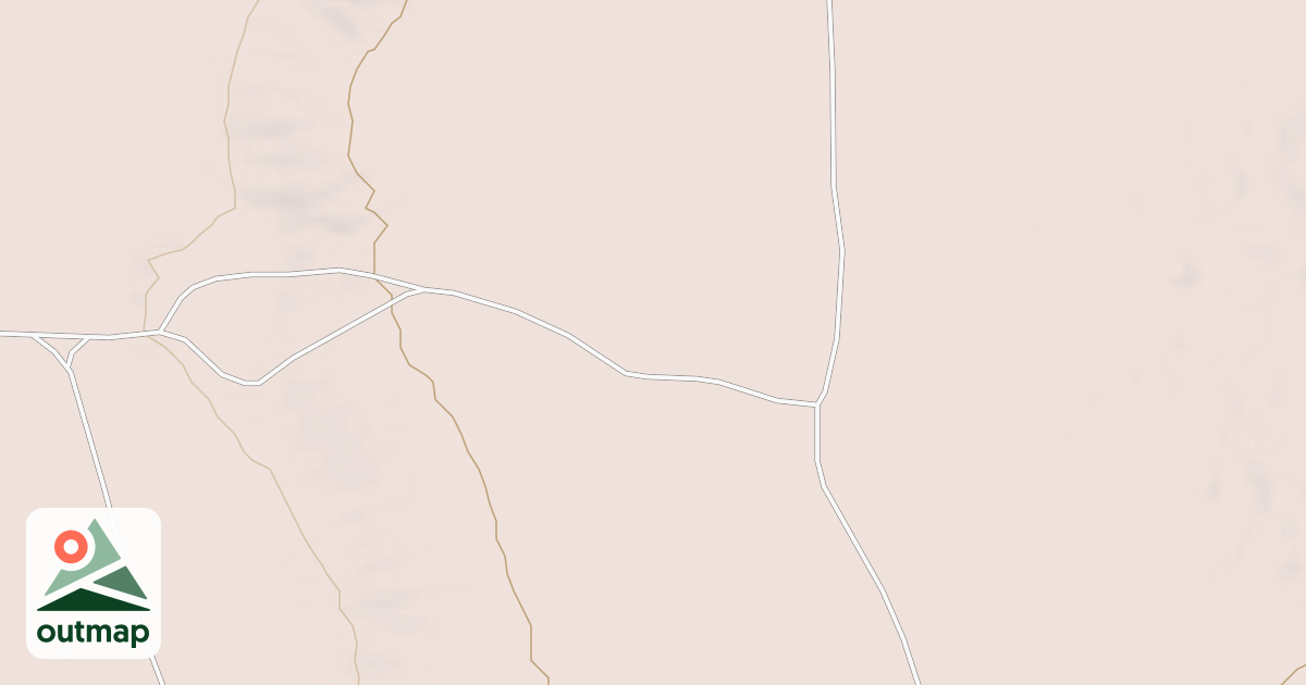 Map of Hackberry Trail System - Lease Road