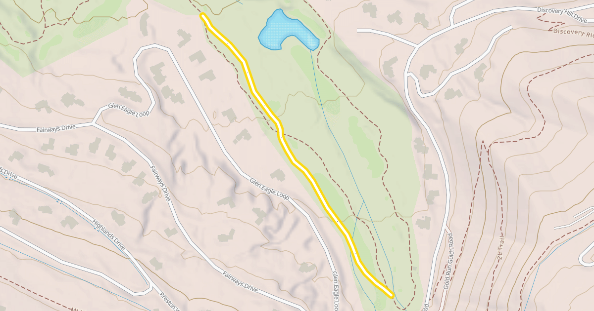 Map preview of Gold Run