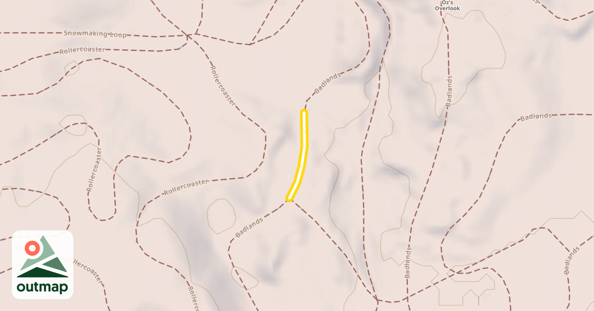 Map of Badlands