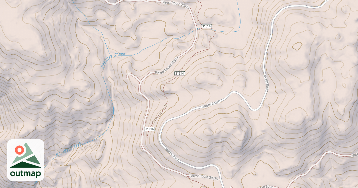 Map of DEEP MEADOW