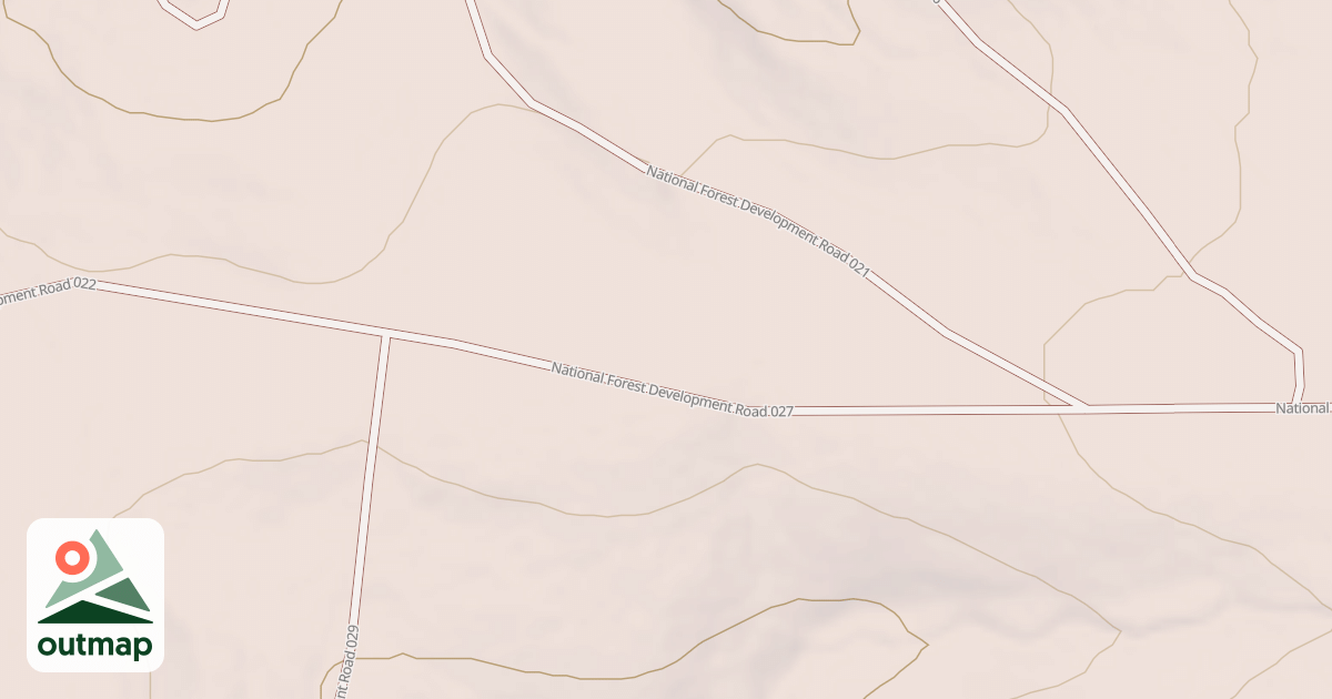 Map of HOSKINS CR RIDGE