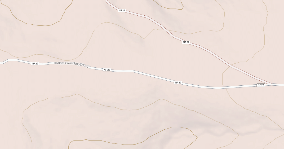 Map preview of HOSKINS CR RIDGE