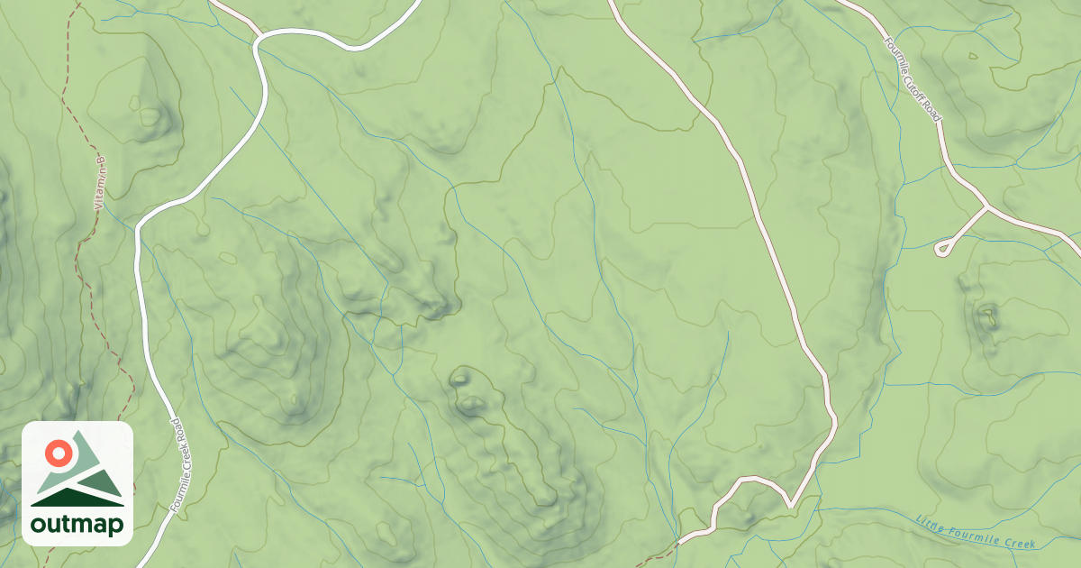 Map of FOURMILE RANCH