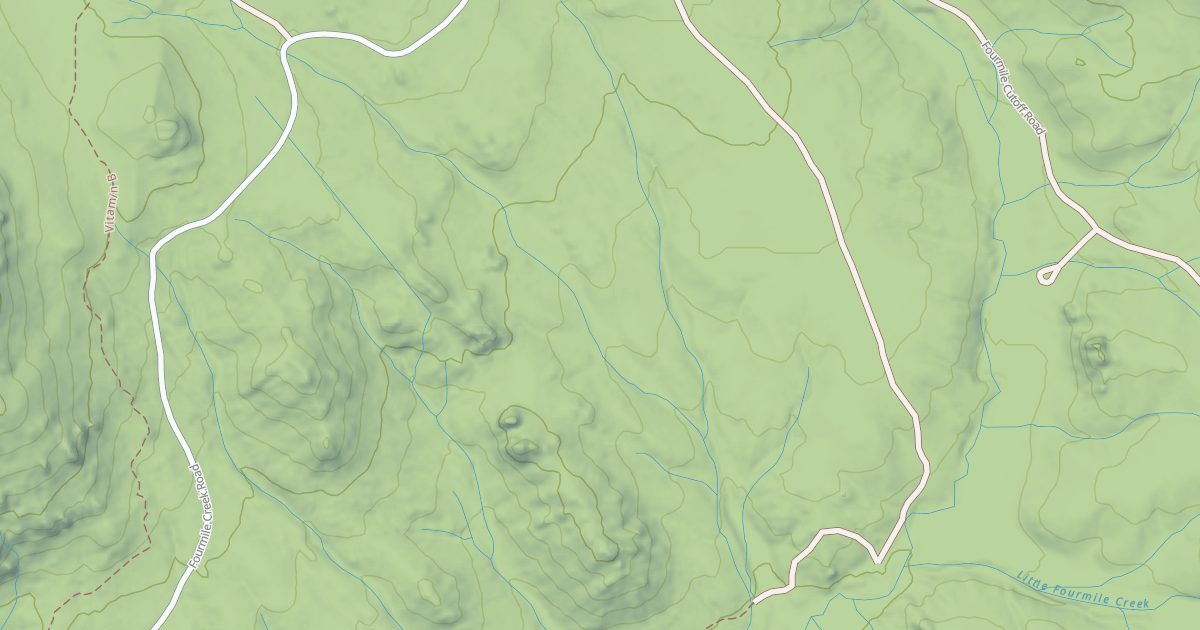 Map preview of FOURMILE RANCH