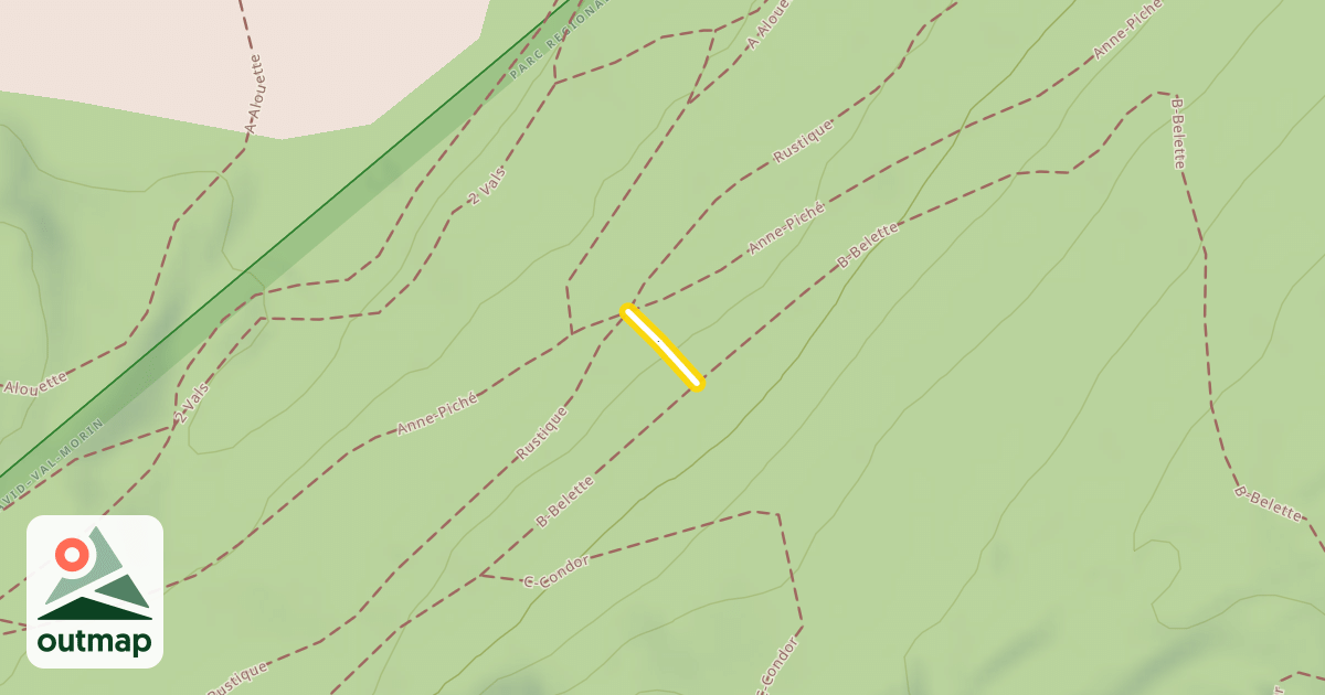 Map of A Alouette