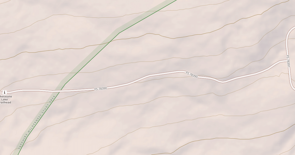 Map preview of USFS National Forest System Roads {9B0B8438-42FF-43D3-BF55-C09DDEC820C6}
