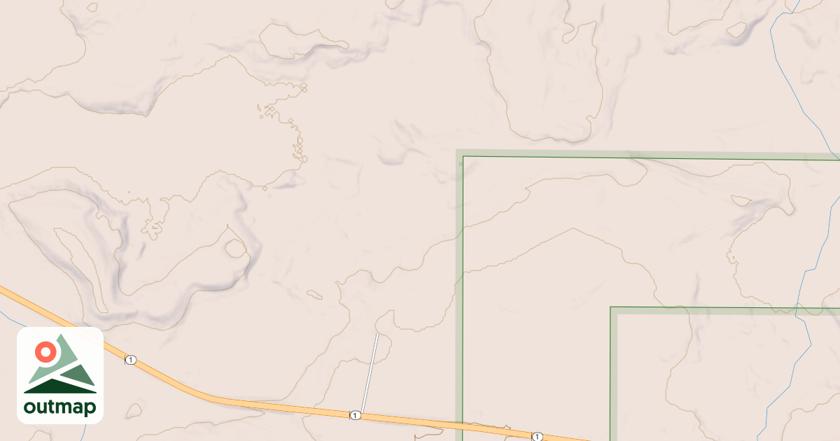 Map of ANGORA SPUR F