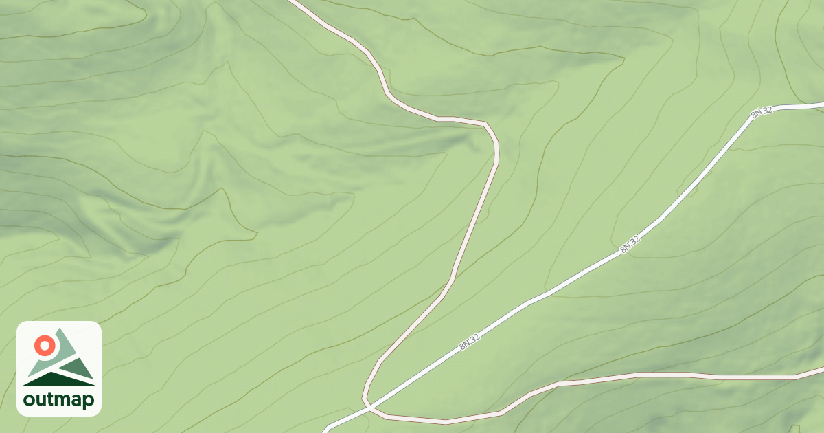 Map of PANTHER RIDGE N.