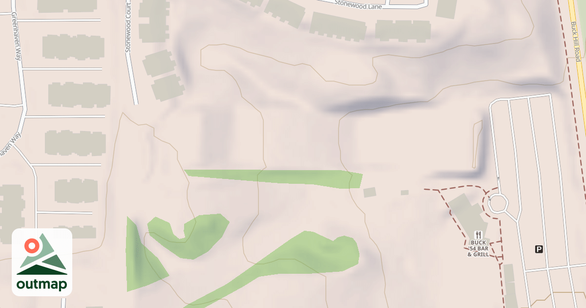 Map of Snow Tubing Area