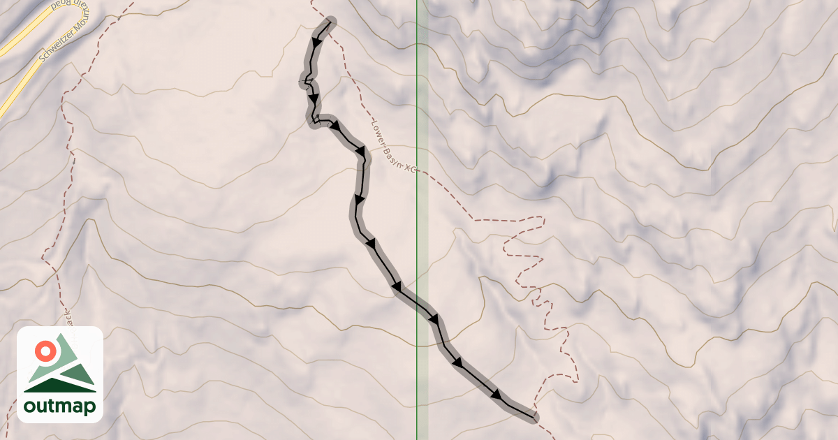 Map of Jib 'n Upper