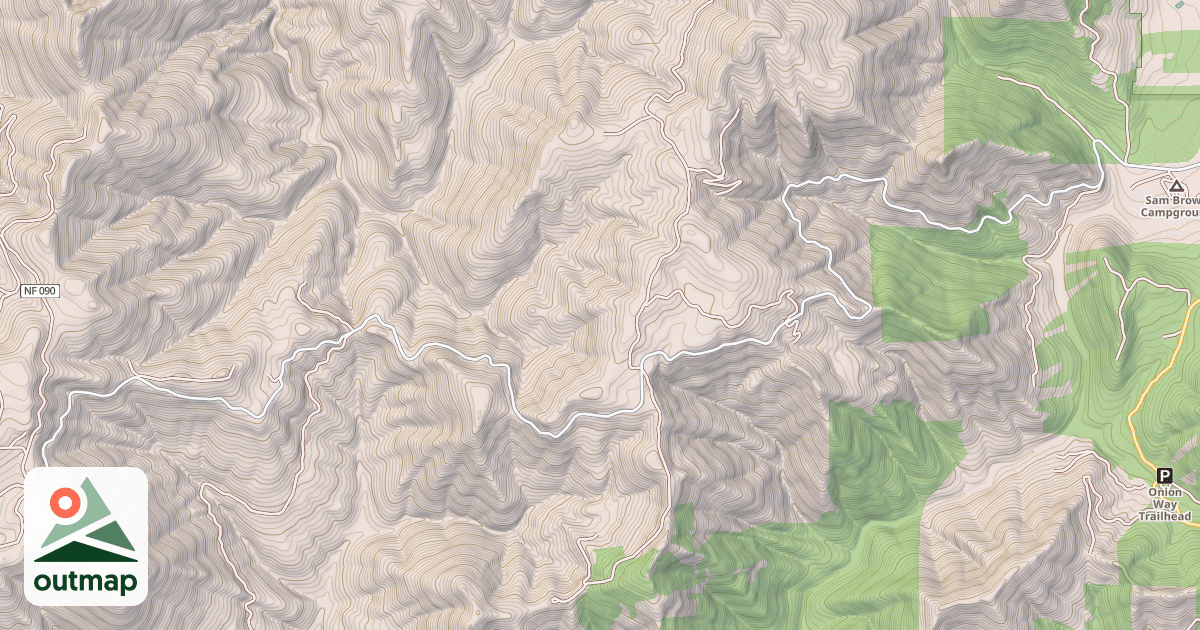 Map of FLAT TOP
