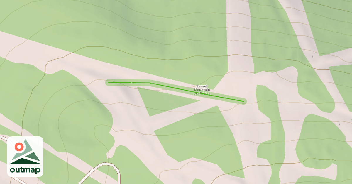 Map of Last Chance Trail