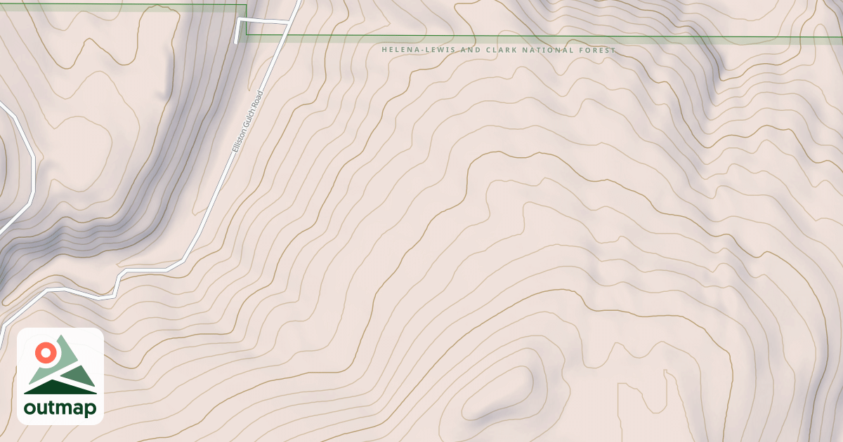 Map of SLATE CREEK SPUR A6