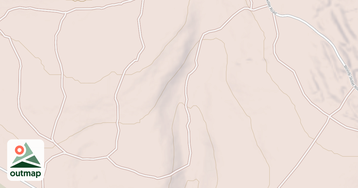 Map of Bloody Skillet ATV Trail