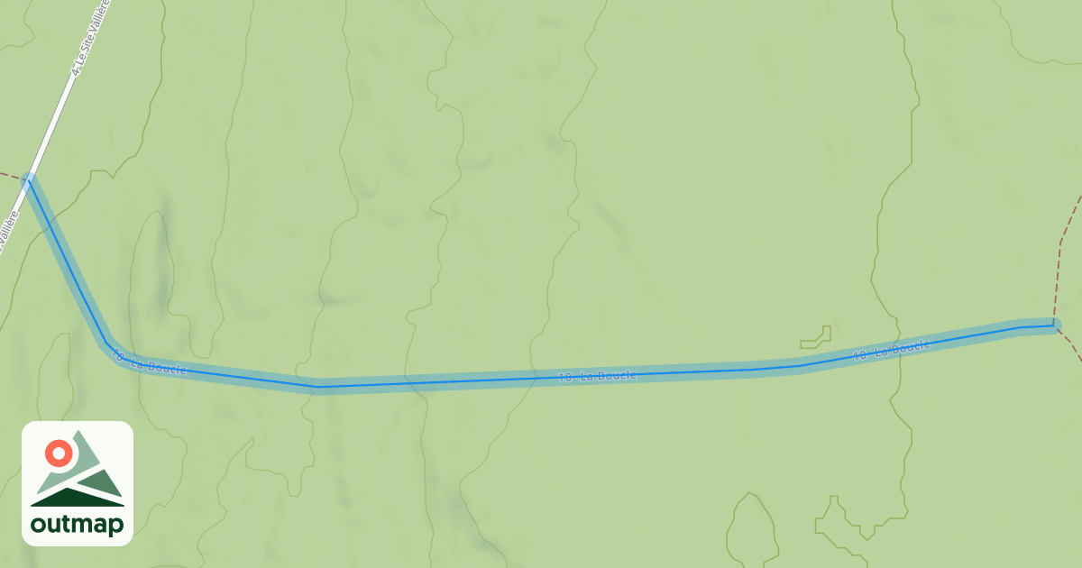 Map of 10- La Boucle