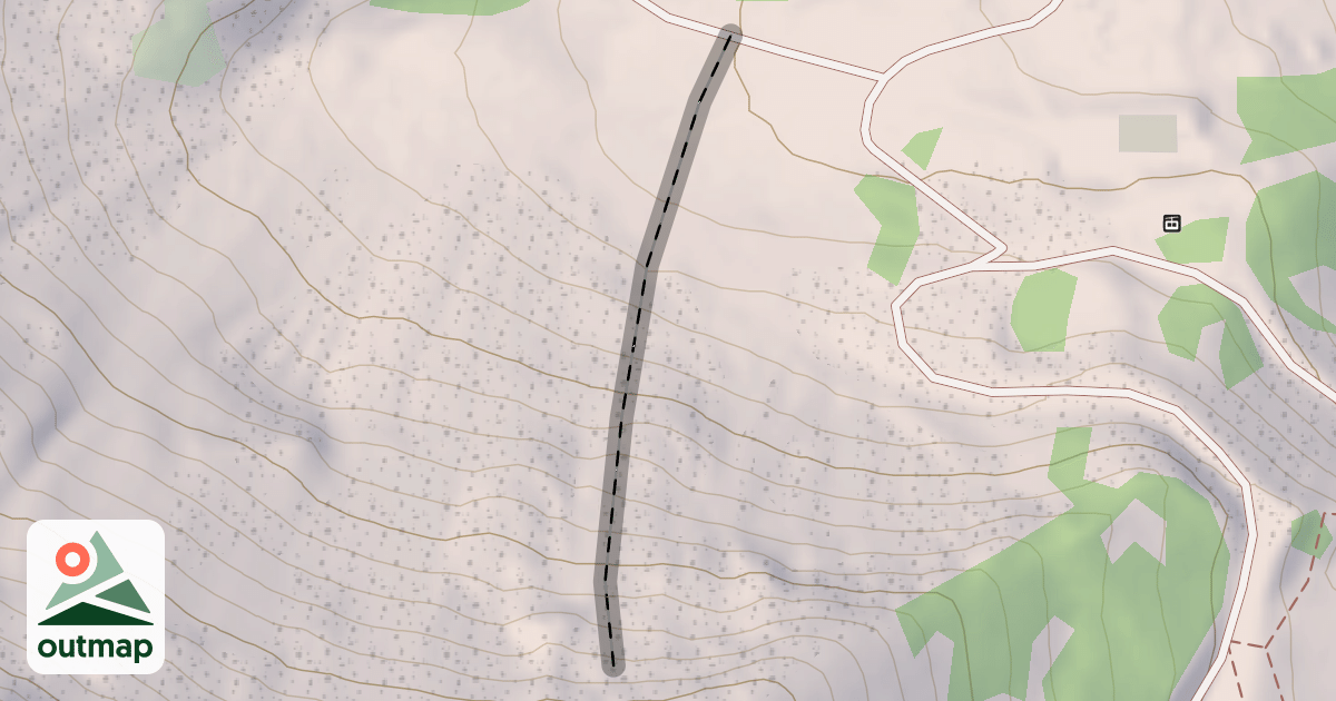 Map of Stutzman's Rock