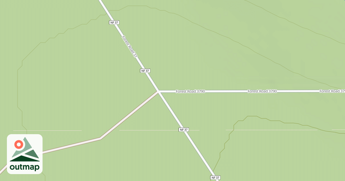 Map of MIDDLE FORK