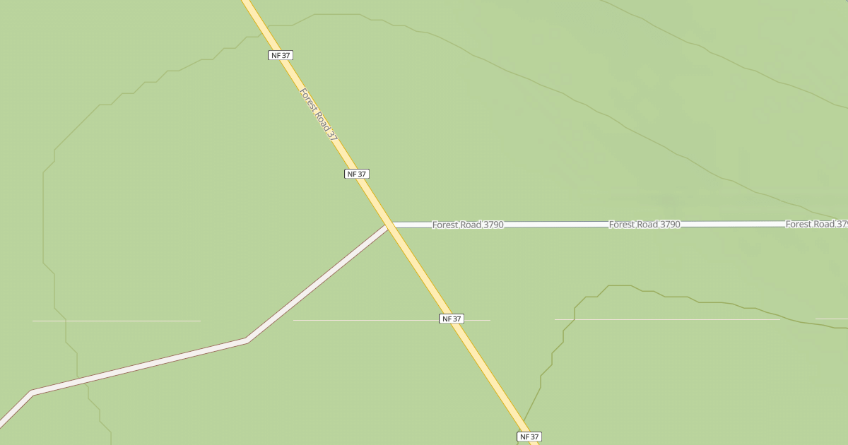 Map preview of MIDDLE FORK