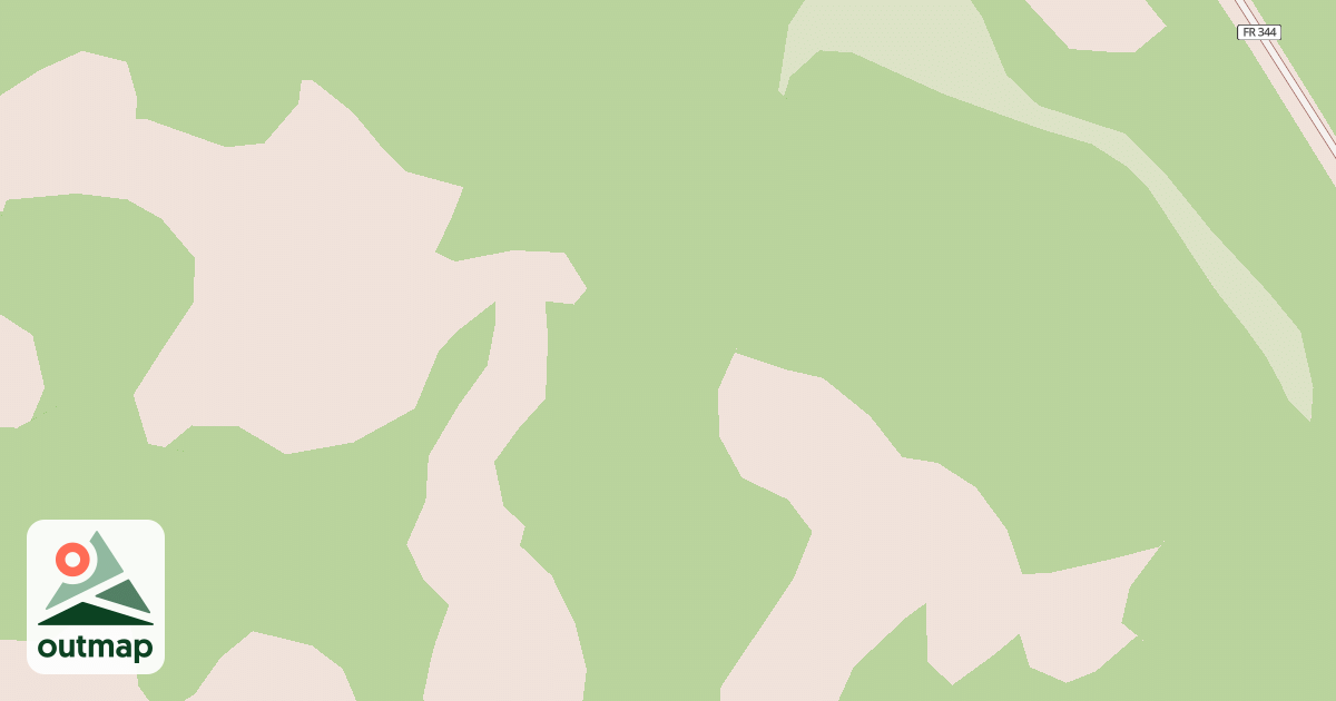 Map of USFS Motor Vehicle Use Map Roads {A5B31CF7-E9E9-4F57-B0F0-1D885E65F7DF}