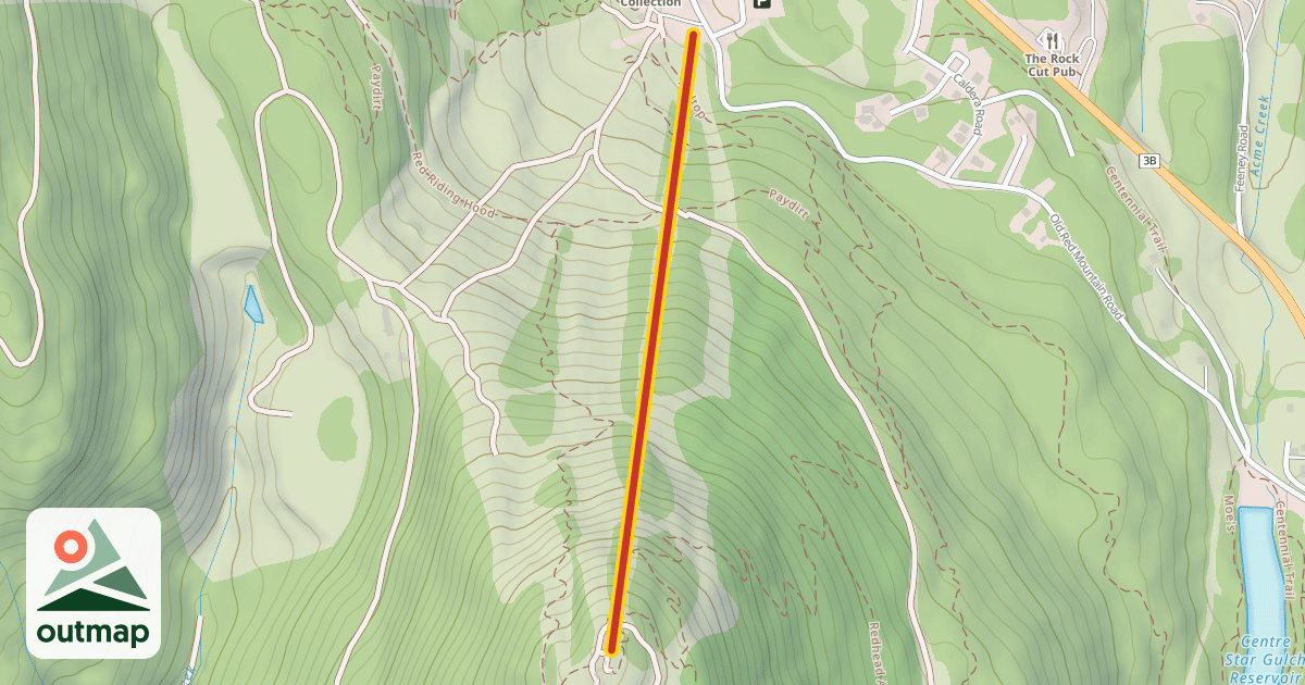 Map of Red Chair