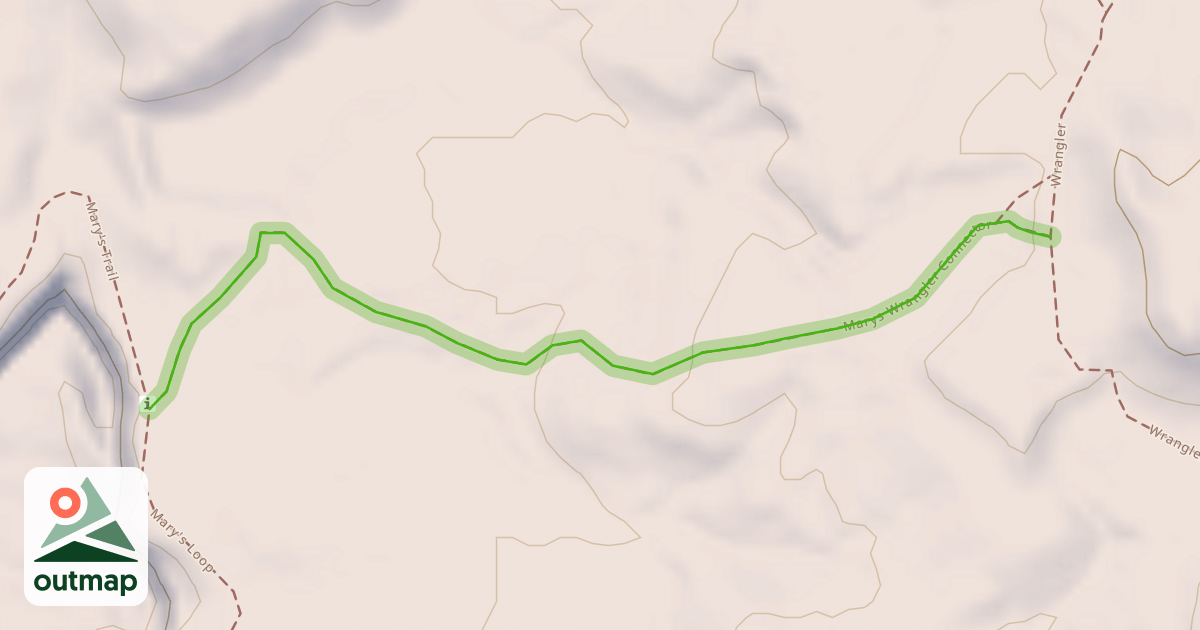 Map of Marys Wrangler Connector