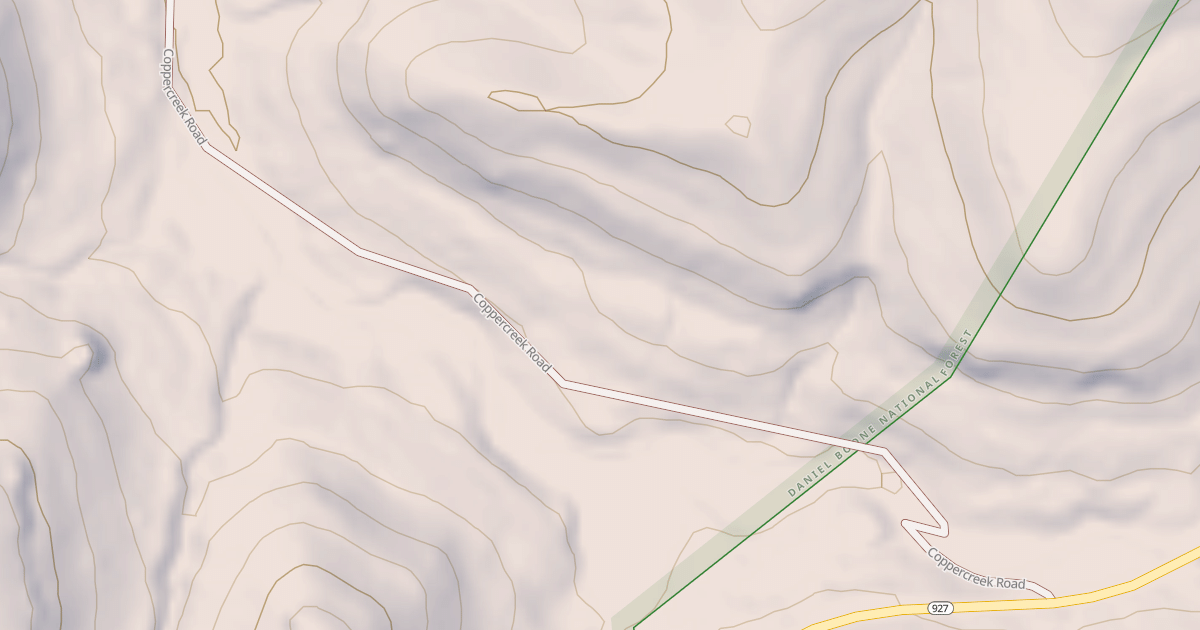 Map preview of STALEY BRANCH