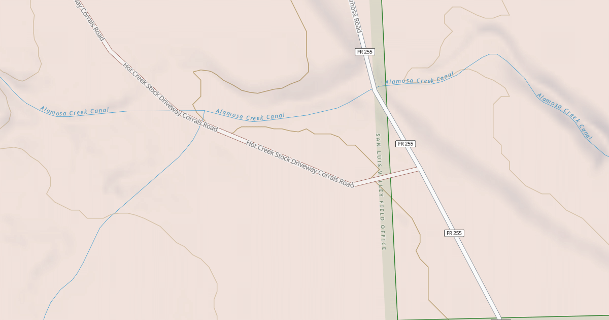 Map preview of BLM National GTLF Public Motorized Roads fe9f7be9-9125-4532-a58f-d799705d23fc